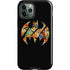 DC Comics Batman Silhouette Logo Vintage Pattern iPhone 12 Pro Impact Case