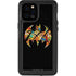 DC Comics Batman Silhouette Logo Vintage Pattern iPhone 12 Pro Max Waterproof Case