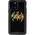 DC Comics Batman Silhouette Logo Vintage Pattern iPhone 12 Pro Waterproof Case