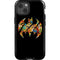 DC Comics Batman Silhouette Logo Vintage Pattern iPhone 13 Impact Case