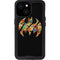 DC Comics Batman Silhouette Logo Vintage Pattern iPhone 13 Mini Waterproof Case