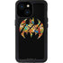 DC Comics Batman Silhouette Logo Vintage Pattern iPhone 13 Mini Waterproof Case