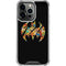 DC Comics Batman Silhouette Logo Vintage Pattern iPhone 13 Pro Clear Case