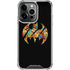 DC Comics Batman Silhouette Logo Vintage Pattern iPhone 13 Pro Clear Case