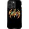 DC Comics Batman Silhouette Logo Vintage Pattern iPhone 13 Pro Impact Case