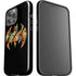 DC Comics Batman Silhouette Logo Vintage Pattern iPhone 13 Pro Max Impact Case