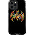 DC Comics Batman Silhouette Logo Vintage Pattern iPhone 14 Pro Max Impact Case
