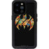 DC Comics Batman Silhouette Logo Vintage Pattern iPhone 14 Pro Max Waterproof Case