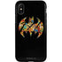 DC Comics Batman Silhouette Logo Vintage Pattern iPhone X Pro Case
