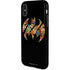 DC Comics Batman Silhouette Logo Vintage Pattern iPhone X Pro Case