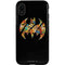 DC Comics Batman Silhouette Logo Vintage Pattern iPhone XR Pro Case