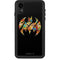 DC Comics Batman Silhouette Logo Vintage Pattern iPhone XR Waterproof Case