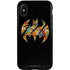 DC Comics Batman Silhouette Logo Vintage Pattern iPhone XS Pro Case