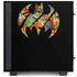 DC Comics Batman Silhouette Logo Vintage Pattern NZXT H510 Compact ATX Mid-Tower Case Skin
