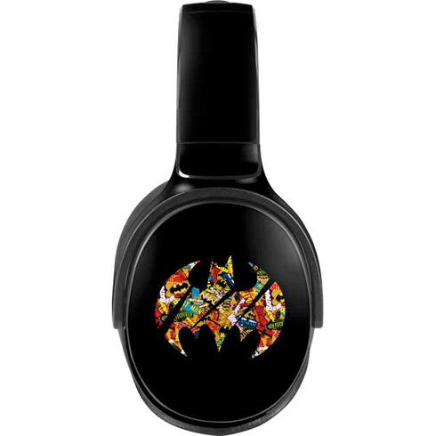 DC Comics Batman Silhouette Logo Vintage Pattern Skullcandy Venue Skin