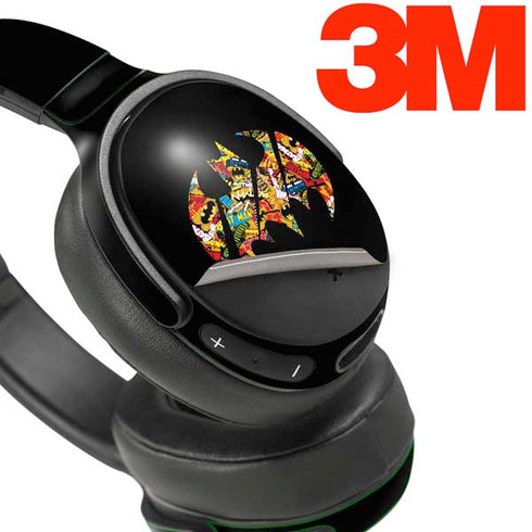 DC Comics Batman Silhouette Logo Vintage Pattern Skullcandy Venue Skin