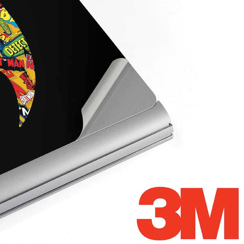 DC Comics Batman Silhouette Logo Vintage Pattern Surface Book 2 15in Skin