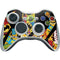 DC Comics Batman Silhouette Logo Vintage Pattern Xbox 360 Wireless Controller Skin