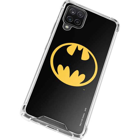 DC Comics Batman Logo Galaxy A12 Clear Case