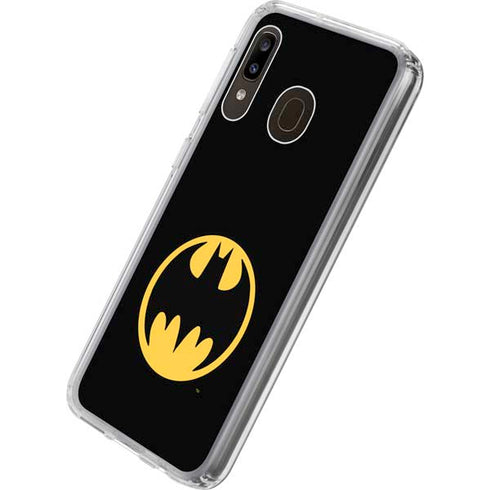 DC Comics Batman Logo Galaxy A20 Clear Case