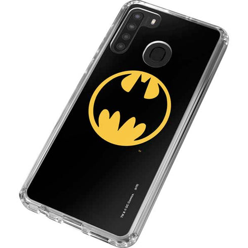 DC Comics Batman Logo Galaxy A21 Clear Case