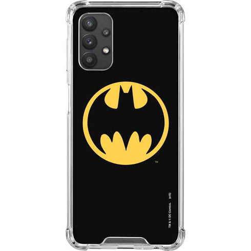DC Comics Batman Logo Galaxy A32 5G Clear Case