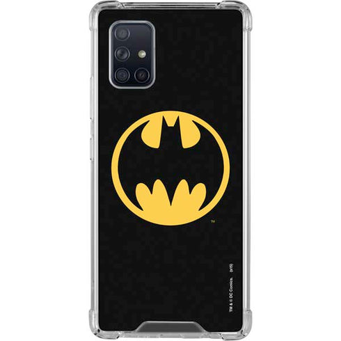 DC Comics Batman Logo Galaxy A71 5G Clear Case