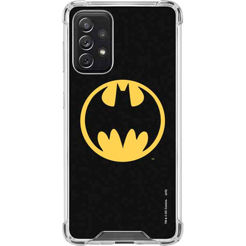 DC Comics Batman Logo Galaxy A72 5G Clear Case