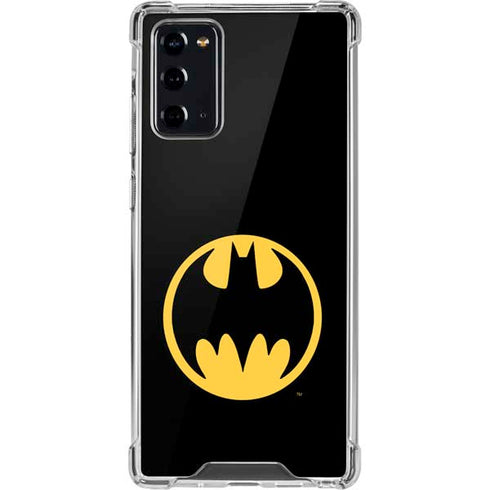 DC Comics Batman Logo Galaxy Note20 5G Clear Case