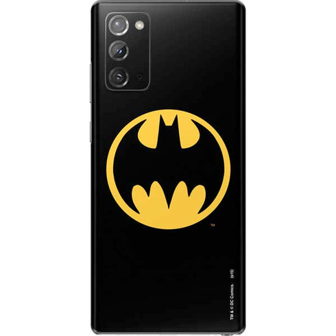 DC Comics Batman Logo Galaxy Note20 5G Skin