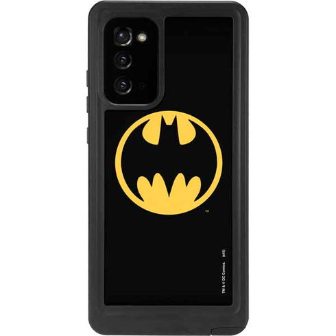 DC Comics Batman Logo Galaxy Note20 5G Waterproof Case