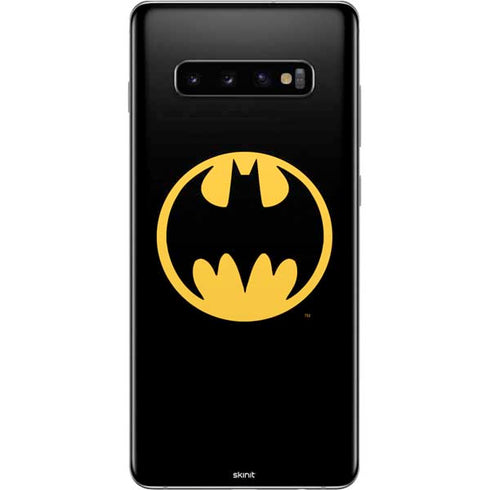 DC Comics Batman Logo Galaxy S10 Plus Skin