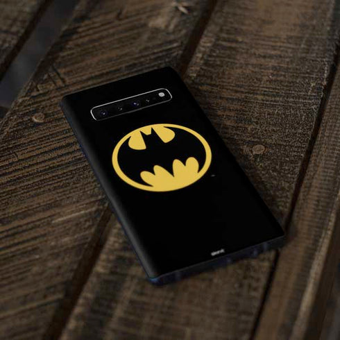 DC Comics Batman Logo Galaxy S10 Plus Skin