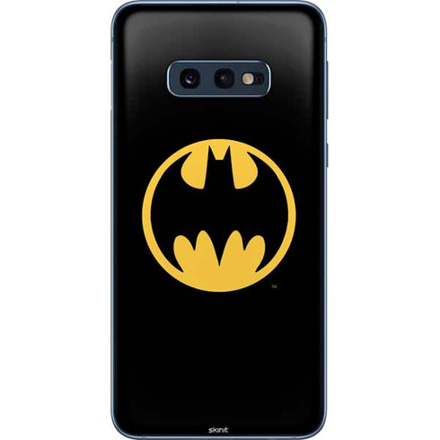 DC Comics Batman Logo Galaxy S10e Skin