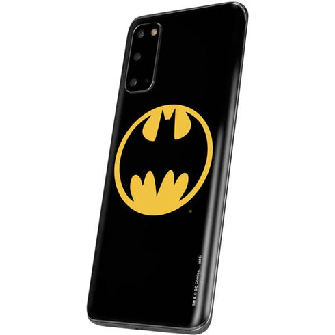 DC Comics Batman Logo Galaxy S20 Skin