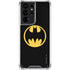DC Comics Batman Logo Galaxy S21 Ultra 5G Clear Case