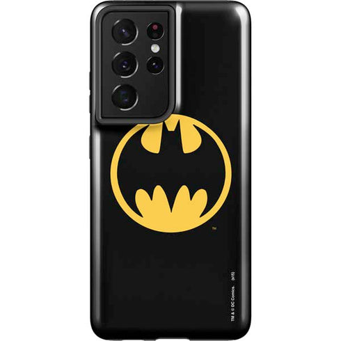 DC Comics Batman Logo Galaxy S21 Ultra 5G Pro Case