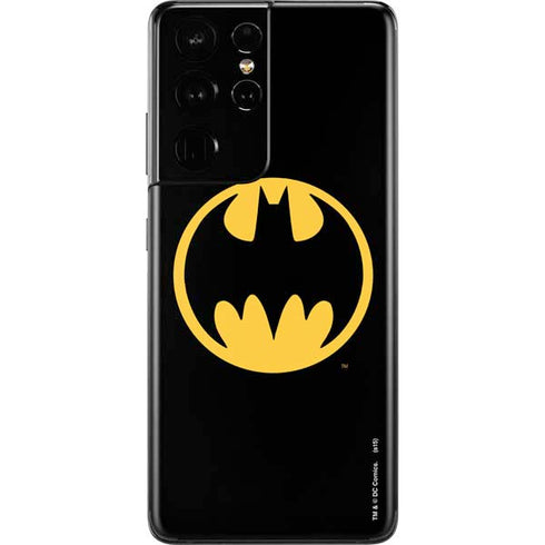 DC Comics Batman Logo Galaxy S21 Ultra 5G Skin