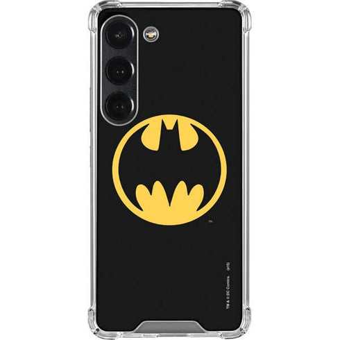 DC Comics Batman Logo Galaxy S23 Clear Case