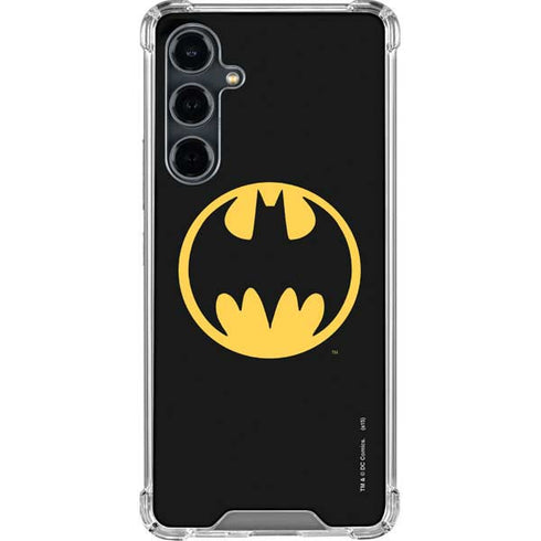 DC Comics Batman Logo Galaxy S23 FE Clear Case