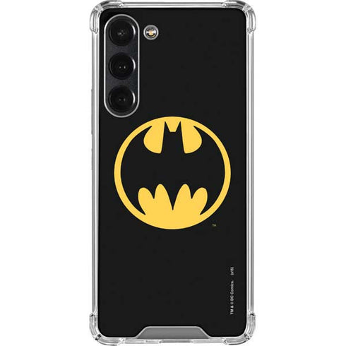 DC Comics Batman Logo Galaxy S23 Plus Clear Case