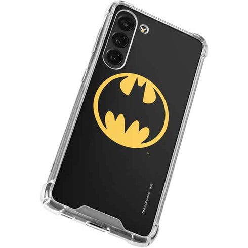 DC Comics Batman Logo Galaxy S23 Plus Clear Case