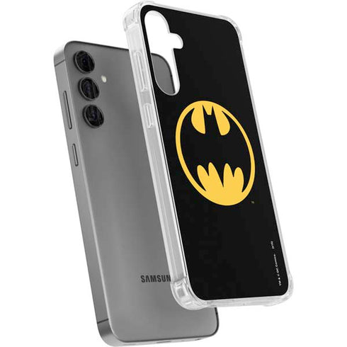 DC Comics Batman Logo Galaxy S24 Plus Clear Case