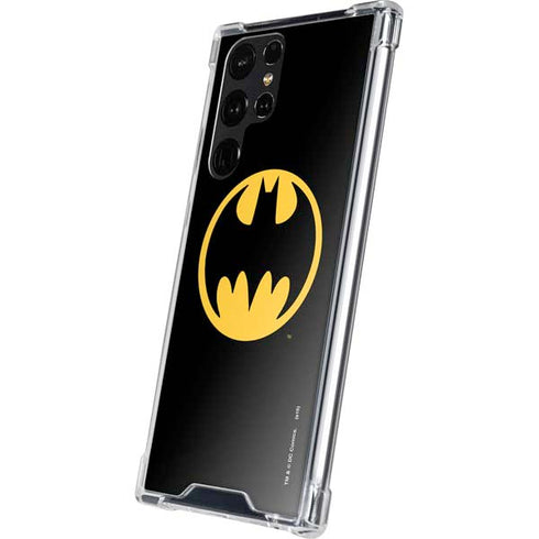 DC Comics Batman Logo Galaxy S24 Ultra Clear Case