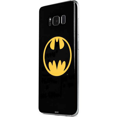 DC Comics Batman Logo Galaxy S8 Skin