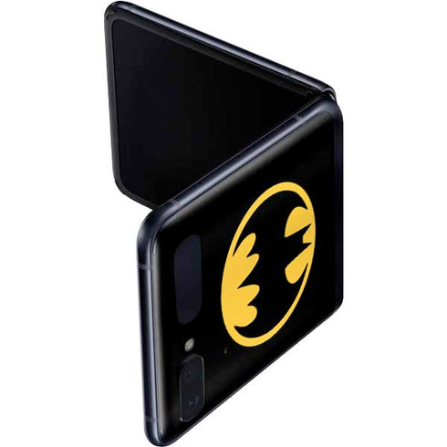 DC Comics Batman Logo Galaxy Z Flip Skin