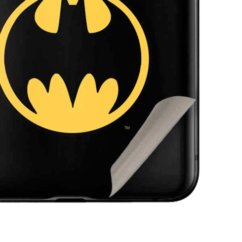 DC Comics Batman Logo Galaxy Z Flip Skin