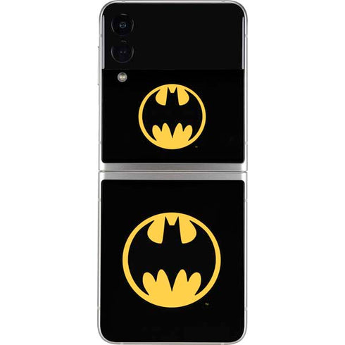 DC Comics Batman Logo Galaxy Z Flip3 5G Skin
