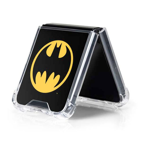 DC Comics Batman Logo Galaxy Z Flip5 5G Clear Case