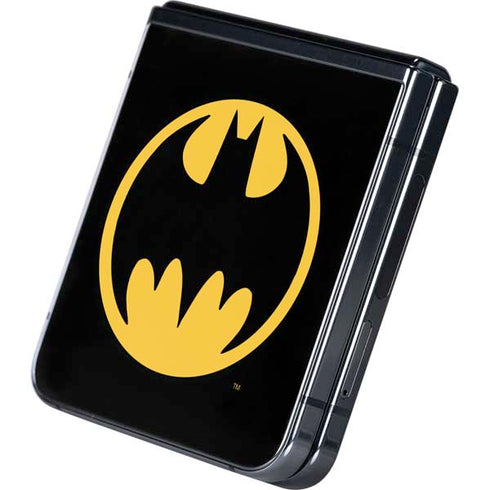 DC Comics Batman Logo Galaxy Z Flip5 5G Skin